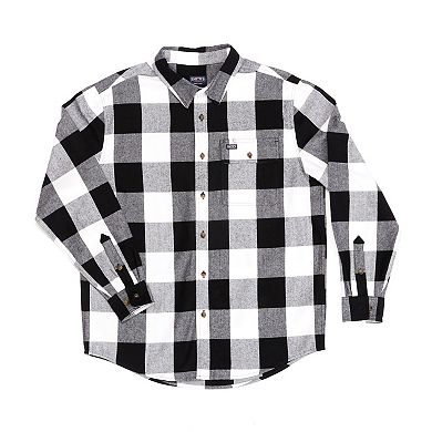 Big & Tall Smith's Workwear Flannel Button Down Shirt
