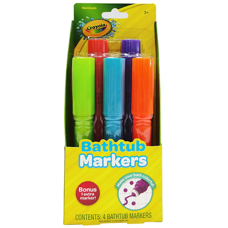 Crayola Bathtub Markers  Assorted Colors 5 each