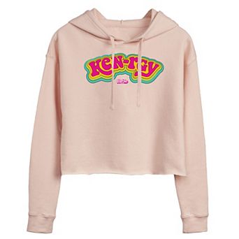Juniors' Barbie The Movie Kenrgy Cropped Hoodie
