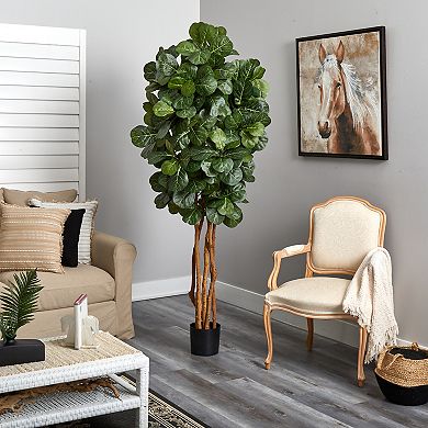 nearly natural 7-ft. Shapeable Fiddle Leaf Fig Artificial Tree