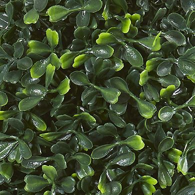 nearly natural 13-in. UV Resistant Boxwood Topiary Artificial Plant