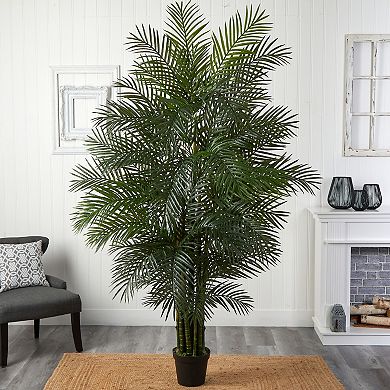 nearly natural 7.5-ft. UV Resistant Areca Artificial Palm Tree