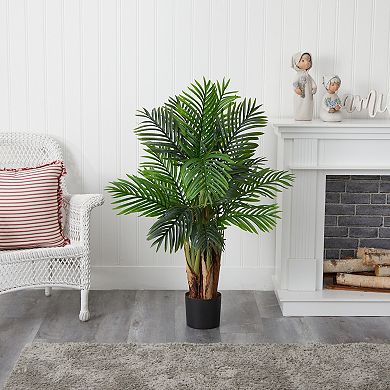 nearly natural 4-ft. Kentia Palm Artificial Tree