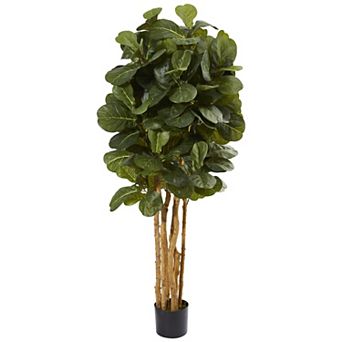 nearly natural 5-ft. Multi Stem Fiddle Leaf Fig Artificial Tree