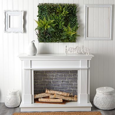 nearly natural 29-in. x 29-in. UV Resistant Artificial Living Wall