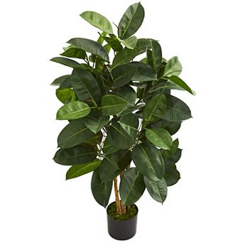 nearly natural 4-ft. Oak Ficus Artificial Tree