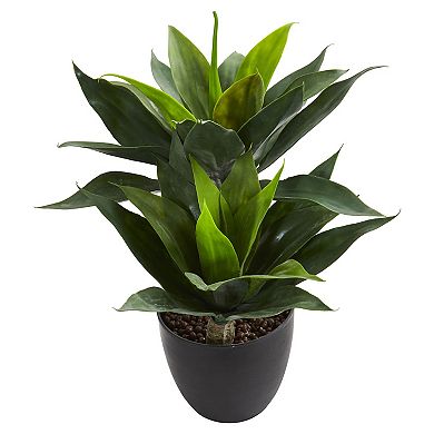 nearly natural 21-in. Agave Artificial Plant