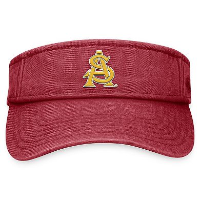 Men's Top of the World Maroon Arizona State Sun Devils Terry Adjustable Visor