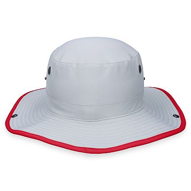 Men's Top of the World Gray Arkansas Razorbacks Steady Bucket Hat