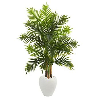 nearly natural 5-ft. Areca Palm Artificial Tree Floor Decor