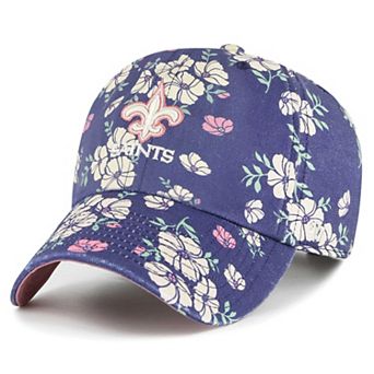 Women's '47 Navy New Orleans Saints Primrose Clean Up Adjustable Hat