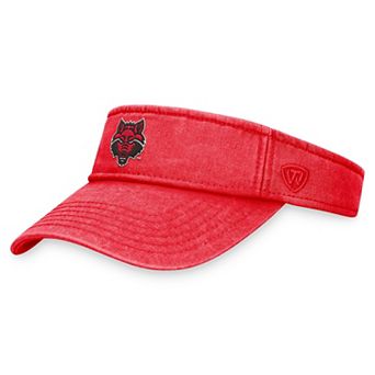 Men's Top of the World Cardinal Arkansas State Red Wolves Terry Adjustable Visor