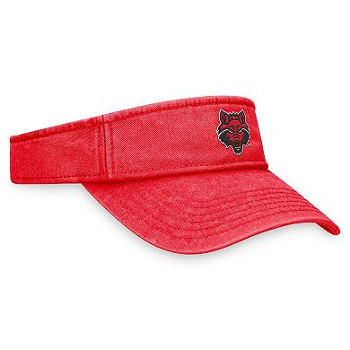 Men's Top of the World Cardinal Arkansas State Red Wolves Terry Adjustable Visor