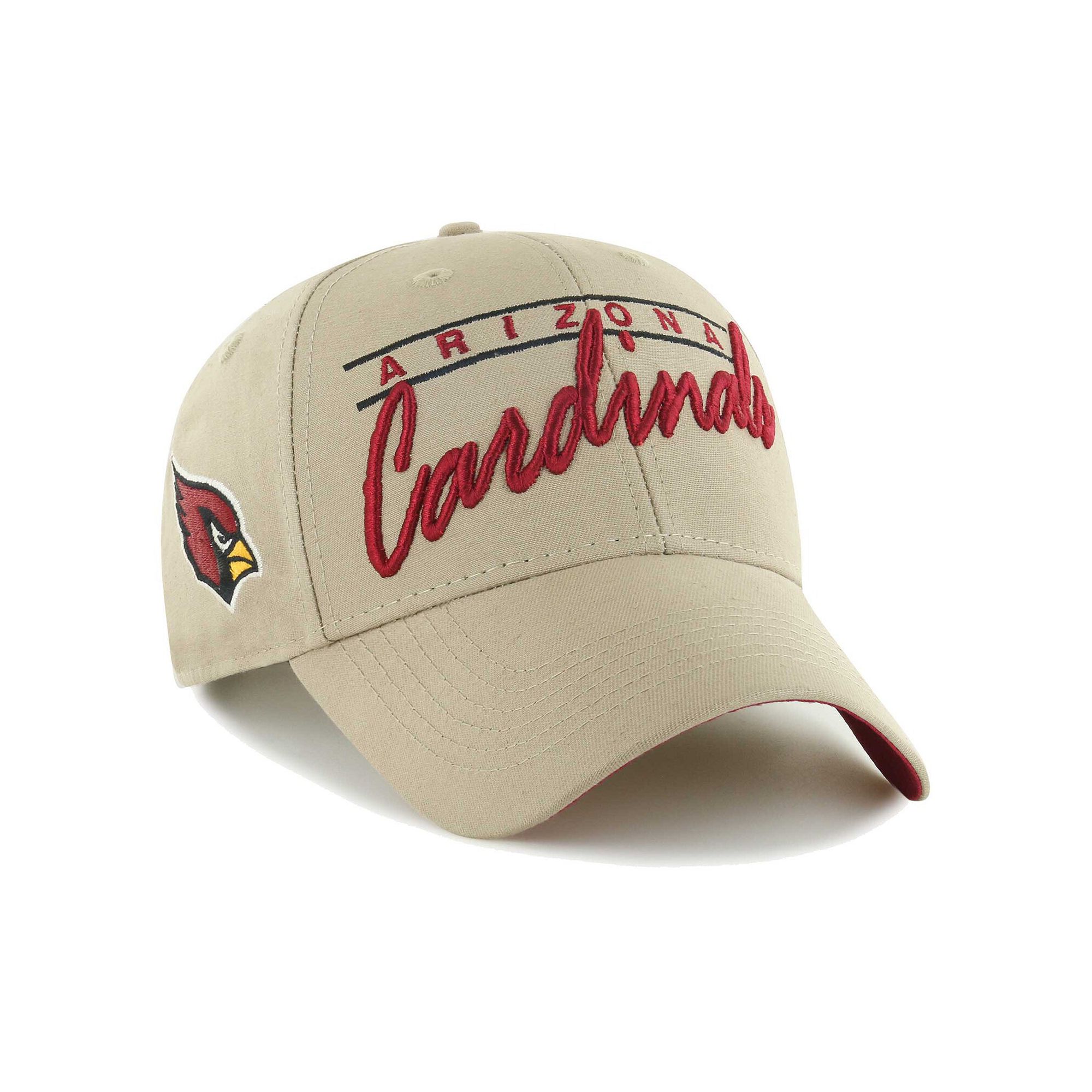 Mens 47 Khaki Arizona Cardinals Atwood MVP Adjustable Hat, Beig K