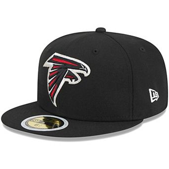 Youth New Era Black Atlanta Falcons Main 59FIFTY Fitted Hat