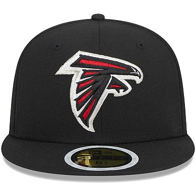 Youth New Era Black Atlanta Falcons Main 59FIFTY Fitted Hat