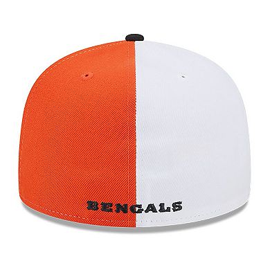 Men's New Era  Orange/Black Cincinnati Bengals 2023 Sideline 59FIFTY Fitted Hat