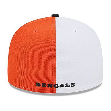 Men's New Era Orange/Black Cincinnati Bengals 2023 Sideline 59FIFTY Fitted Hat