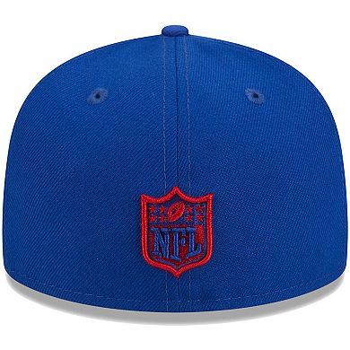 Youth New Era Royal New York Giants Main 59FIFTY Fitted Hat