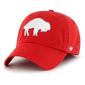 Men's '47 Red Buffalo Bills Gridiron Classics Franchise Legacy Fitted Hat