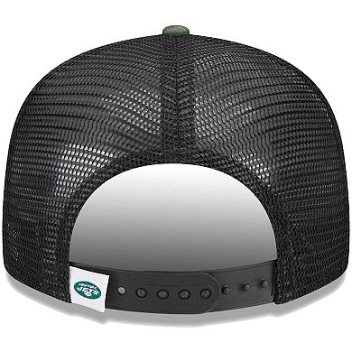 Youth New Era Camo New York Jets Main Trucker 9FIFTY Snapback Hat