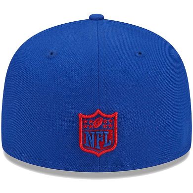 Youth New Era Royal Buffalo Bills Main 59FIFTY Fitted Hat