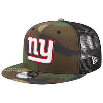 Men's New Era Camo New York Giants Main Trucker 9FIFTY Snapback Hat