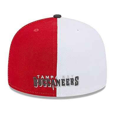 Men's New Era Red/Pewter Tampa Bay Buccaneers 2023 Sideline 59FIFTY Fitted Hat