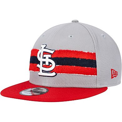 Casquette Snapback de camionneur à quatre temps des Cardinals de Saint-Louis '47 rouge/havane pour homme