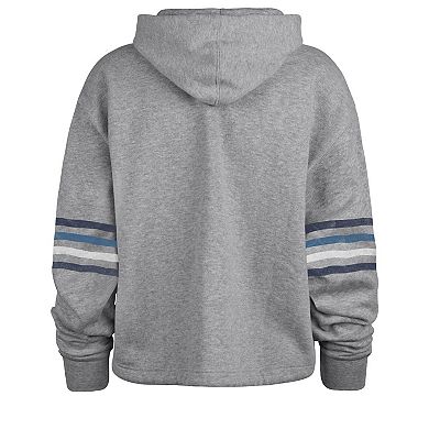 Women's '47 Heather Gray Dallas Cowboys Upland Bennett Pullover Hoodie