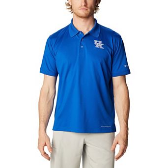 Men's Columbia Royal Kentucky Wildcats PFG Tamiami Omni-Shield Polo