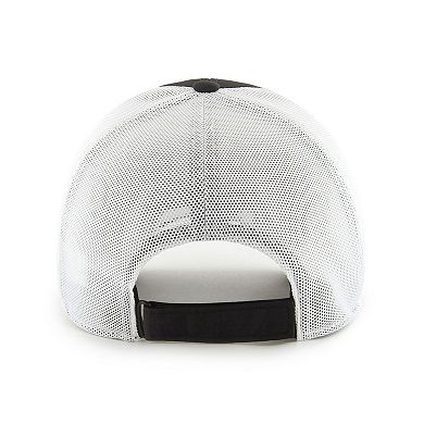 Men's '47 Black San Francisco Giants Disburse MVP Trucker Adjustable Hat