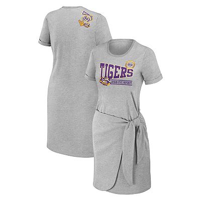 lsu women's dress shirts - Cropped Baseball Crop Top - White Perfect for Tigers gameday style! Louisiana State University  Stewart