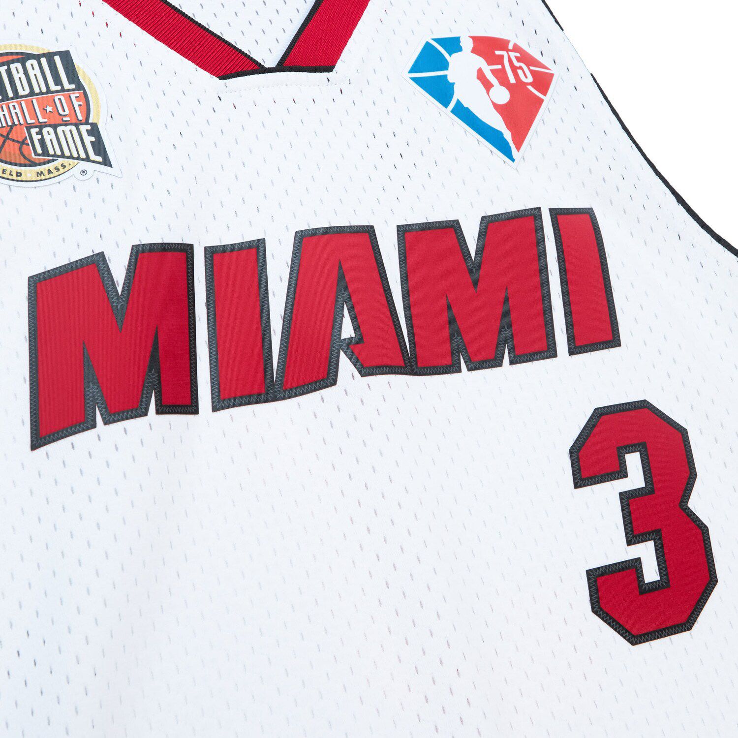 Maillot NBA Mitchell & Ness Dwyane Wade Miami Heat Finals - Taille 3XL, Noir, Occasion