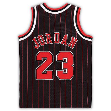 Infant Mitchell & Ness Michael Jordan Black Chicago Bulls 1996/97 Hardwood Classics Authentic Jersey