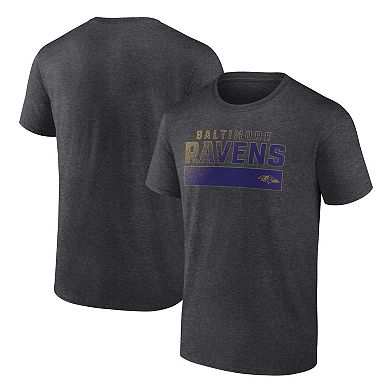 Men's Fanatics Branded  Charcoal Baltimore Ravens T-Shirt