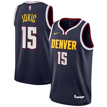 Youth Nike Nikola Jokic Navy Denver Nuggets 2022/23 Swingman Jersey - Icon Edition