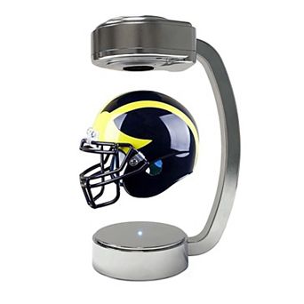 Michigan Wolverines Chrome Mini Hover Helmet