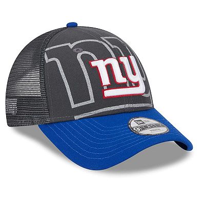 Toddler New Era Graphite/Royal New York Giants Reflect 9FORTY Adjustable Hat