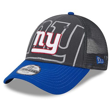 Toddler New Era Graphite/Royal New York Giants Reflect 9FORTY Adjustable Hat