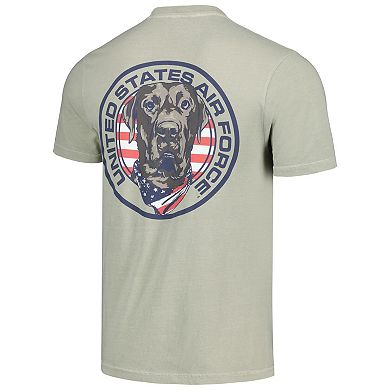 Men's Tan Air Force Falcons Comfort Color T-Shirt