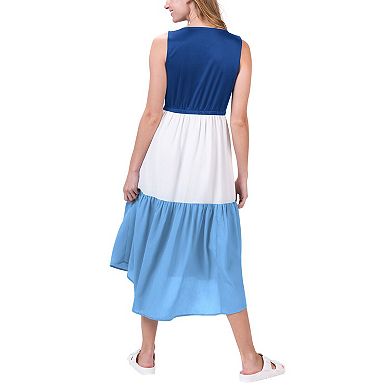 Women's G-III 4Her by Carl Banks Royal/Light Blue New York Giants 12th Inning Colorblock Dress