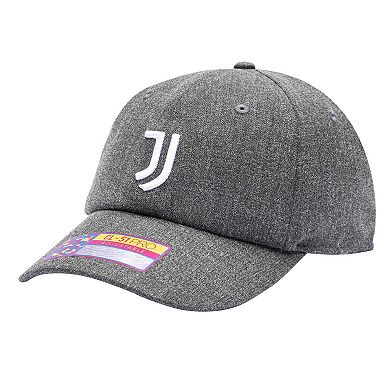 Men's Heather Black Juventus Berkeley Classic Adjustable Hat