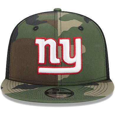 Youth New Era Camo New York Giants Main Trucker 9FIFTY Snapback Hat