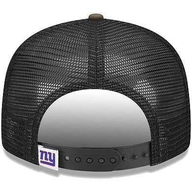 Youth New Era Camo New York Giants Main Trucker 9FIFTY Snapback Hat
