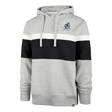 Men's '47 Heather Gray Dallas Cowboys Warren Pullover Hoodie