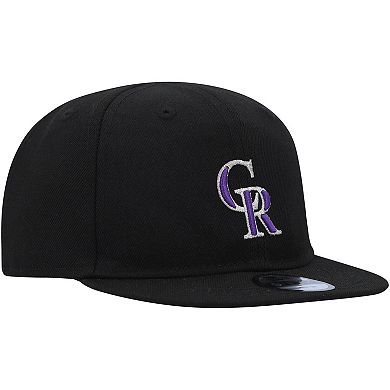 Infant New Era Black Colorado Rockies My First 9FIFTY Adjustable Hat