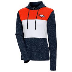 Women's G-III 4Her by Carl Banks Navy Denver Broncos Comfy Cord Pullover  Sweatshirt