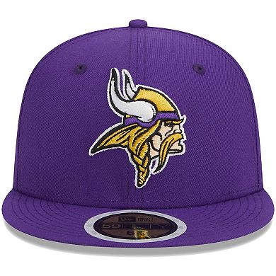 Youth New Era Purple Minnesota Vikings Main 59FIFTY Fitted Hat