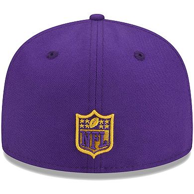 Youth New Era Purple Minnesota Vikings Main 59FIFTY Fitted Hat